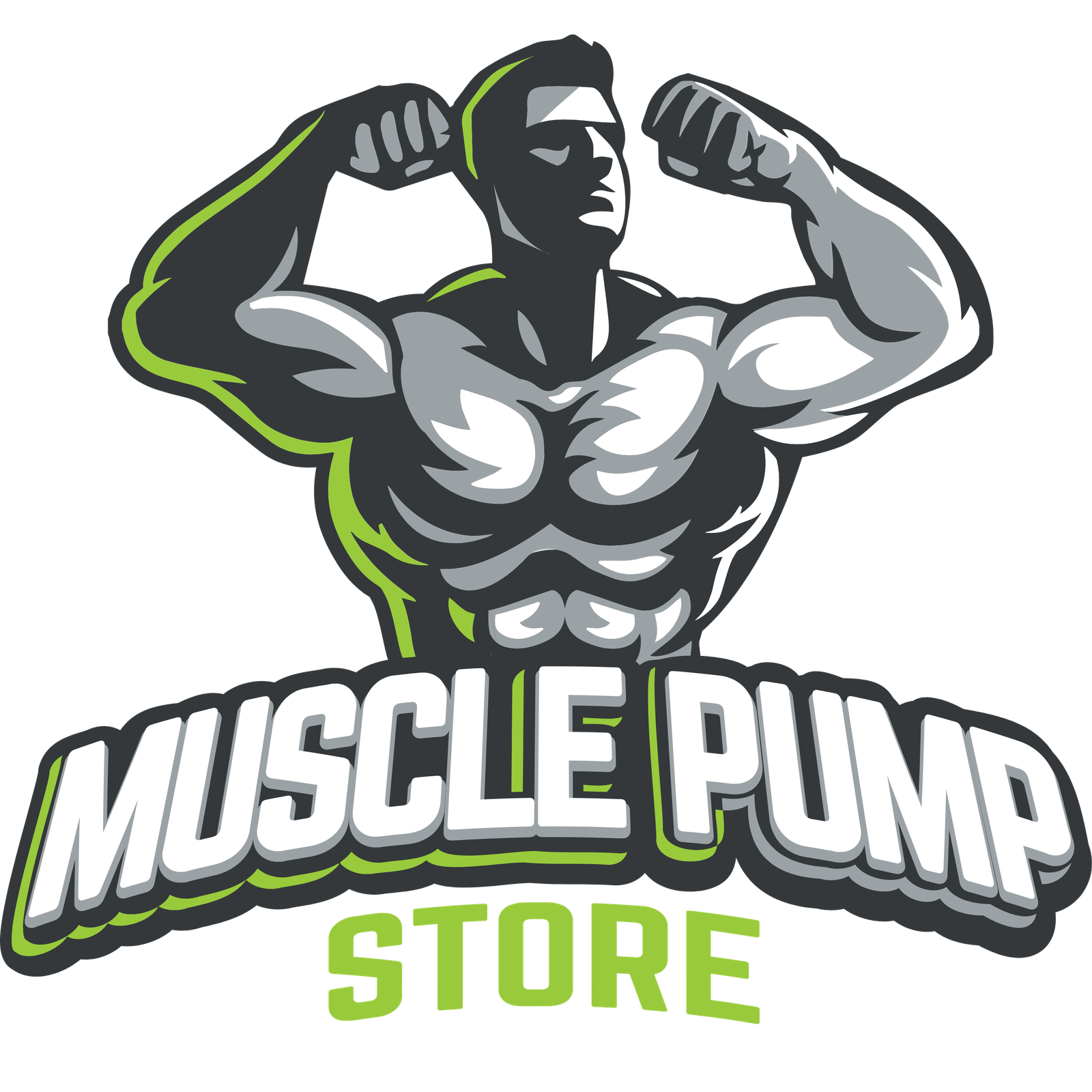Muscle Pump Store Logo Icon